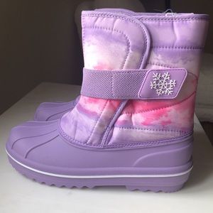 The Children's Place Purple and Pink Kids Boots